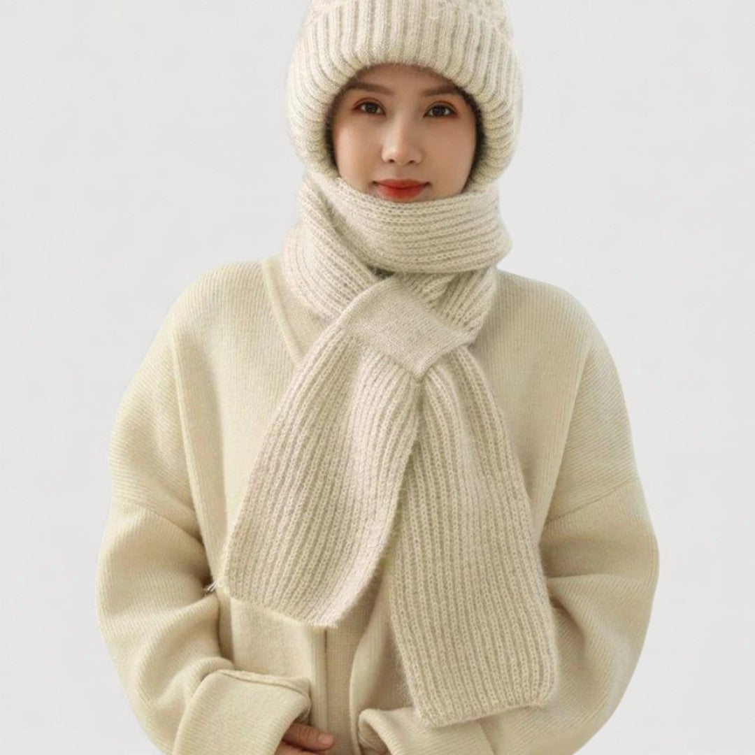 TALIA – HOODED WINTER SCARF