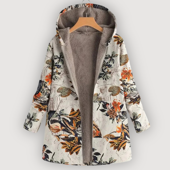 Alyssa – Cozy Floral Jacket