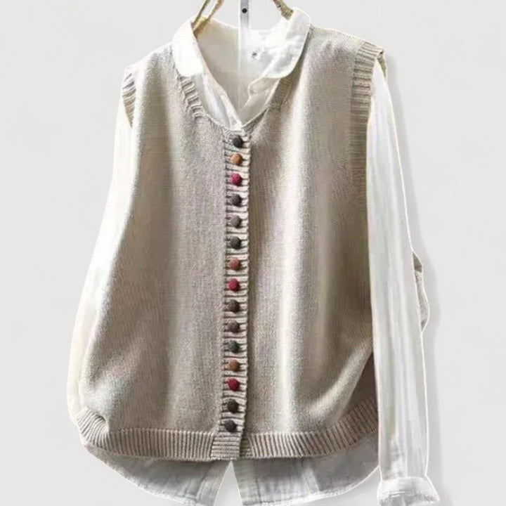 ALINA – TRADITIONAL KNIT VEST