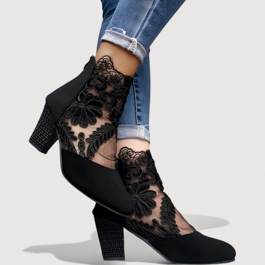ZARIAH – Chic Lace Heeled Shoes