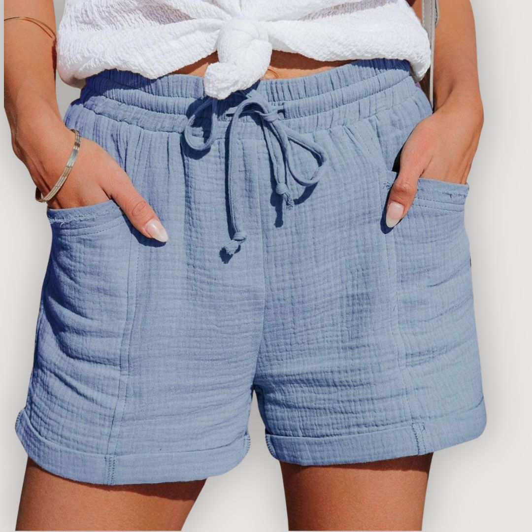 LEXI – RELAXED FIT DRAWSTRING SHORTS