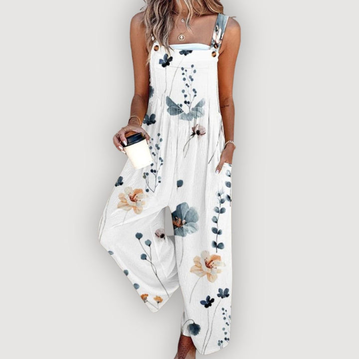 JENICA – Floral Print Jumpsuit