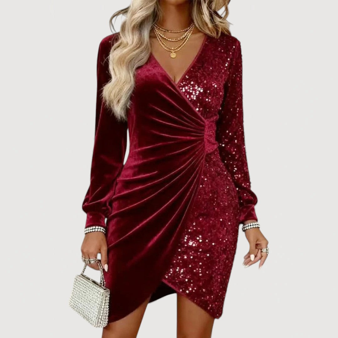 DARA – Flowing Drape Dress