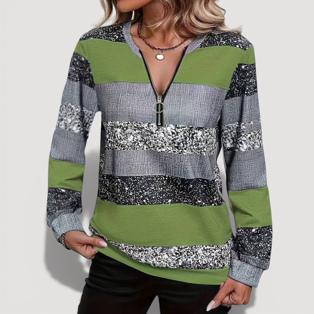 RYLIE – COMFORTABLE ZIP-UP SWEATER