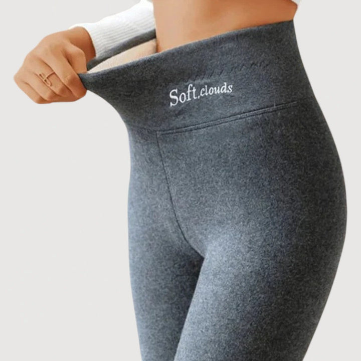 LEILA – COMFORTABLE FLEECE LEGGINGS