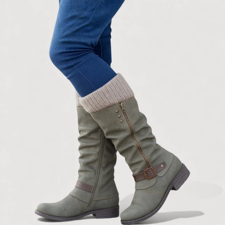 HELENE – Cozy Cuff Boots