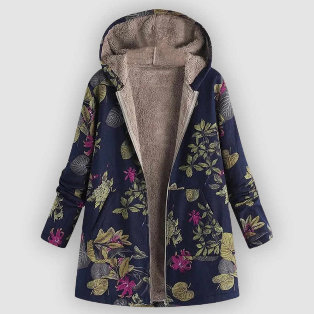 Alyssa – Cozy Floral Jacket