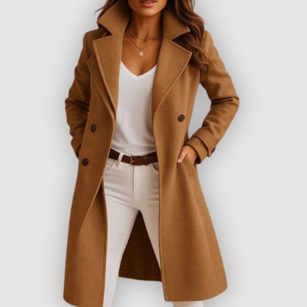 GRETA – Timeless Wool Overcoat
