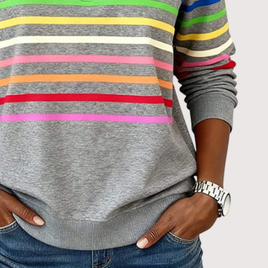 LAICA – COMFORTABLE ZIPPERED TOP