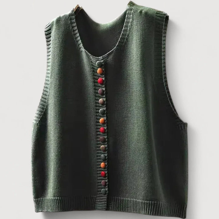 ALINA – TRADITIONAL KNIT VEST