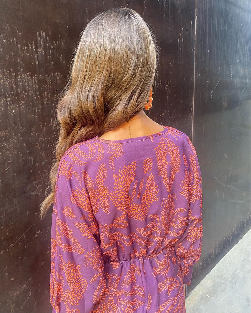 Amara | Midi Dress Floral Elegance