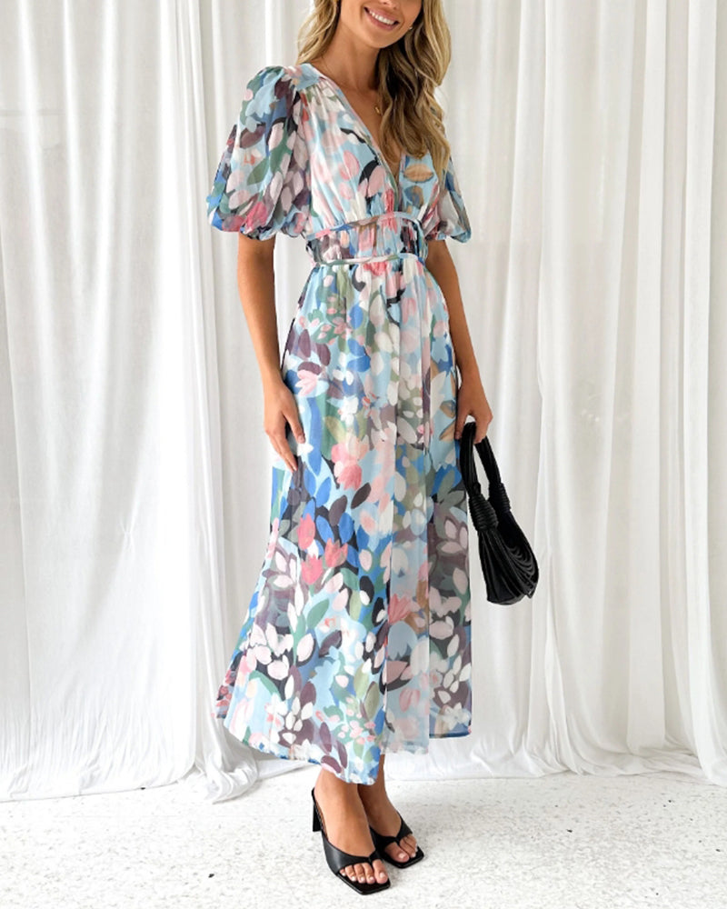 Sophie | Women's Dress with Floral Pattern
