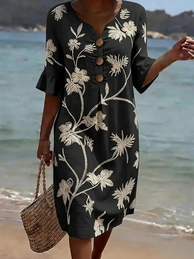 Brigitte™ | Floral Summer Dress