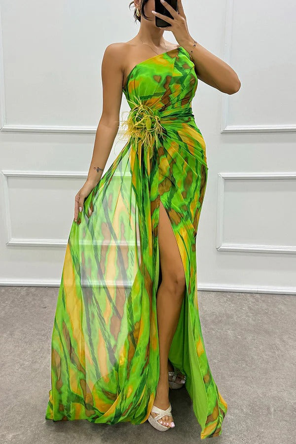 Hayes & Tate™ | Vibrant Draped Dress