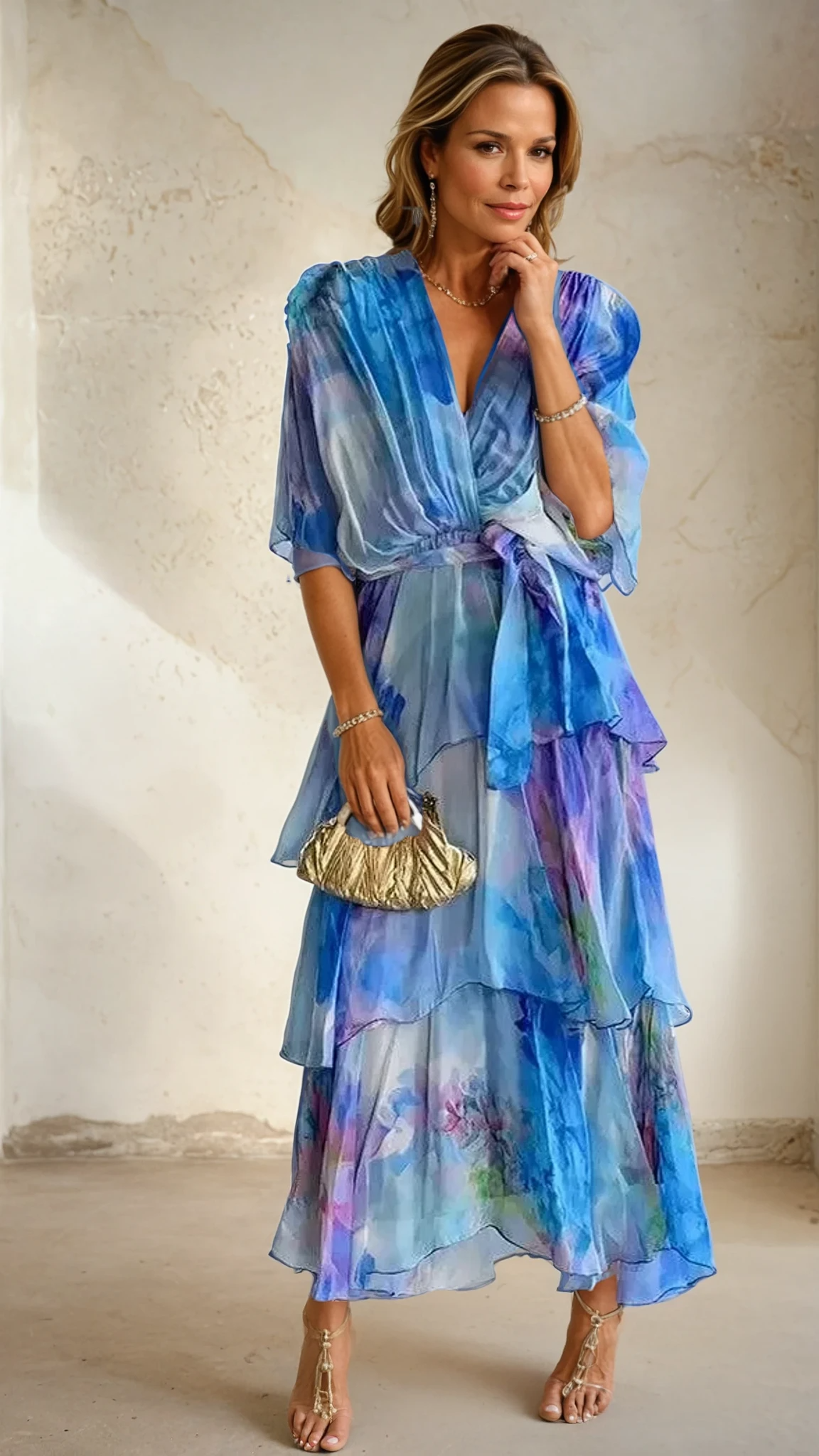 Hayes & Tate™ | Layered Floral Sun Dress