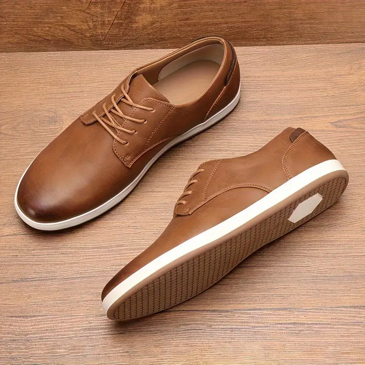 Daxon Leather Athletic Shoes