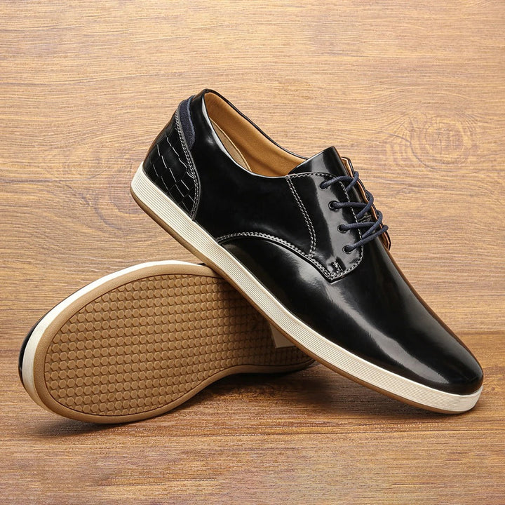 Daxon Leather Athletic Shoes