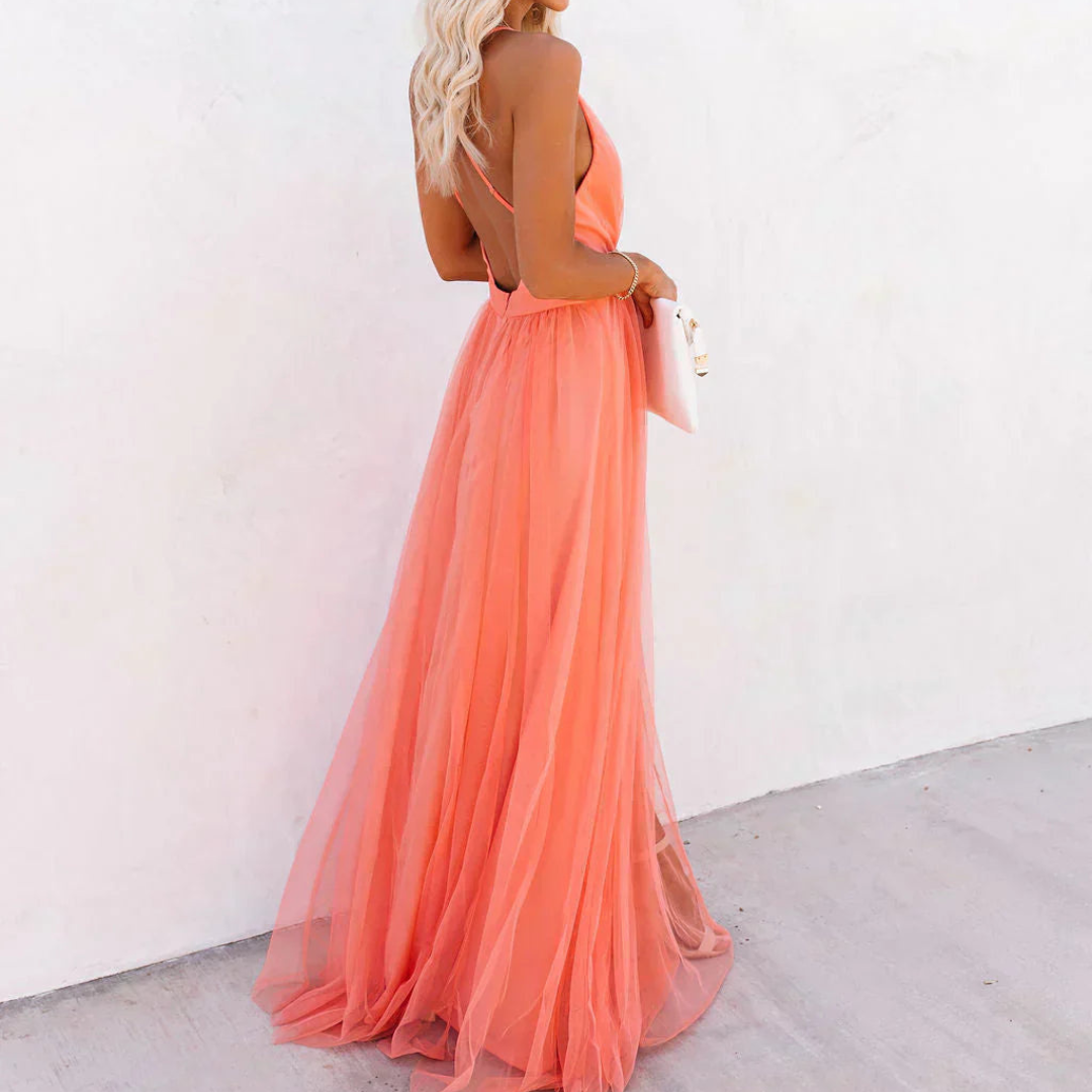Seraphina | Maxi Dress Coral Light