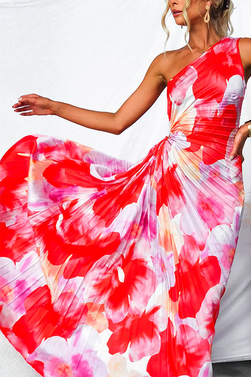 Hayes & Tate™  | Vibrant Tropical Evening Dress