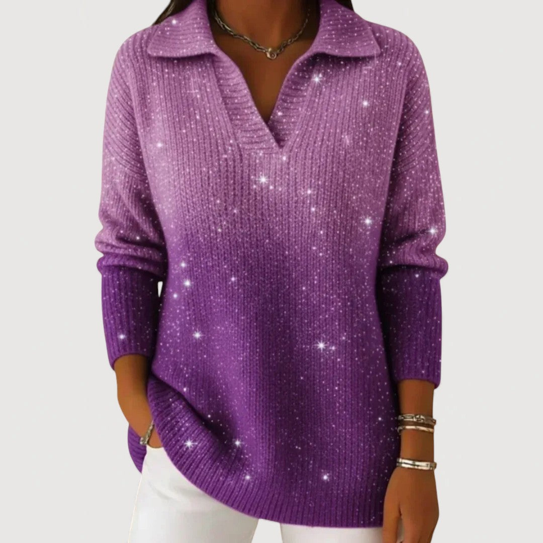 BRIANNA – GLITTER KNIT SWEATER