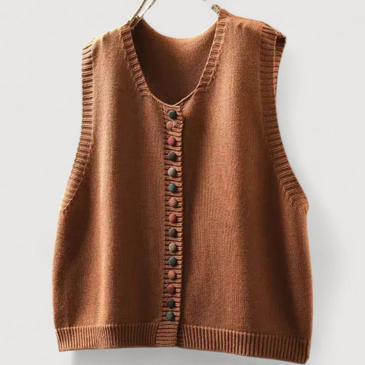 ALINA – TRADITIONAL KNITTED VEST