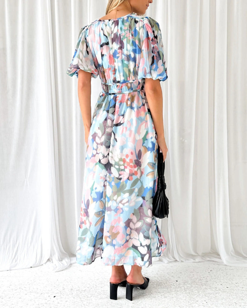 Sophie | Women's Dress with Floral Pattern