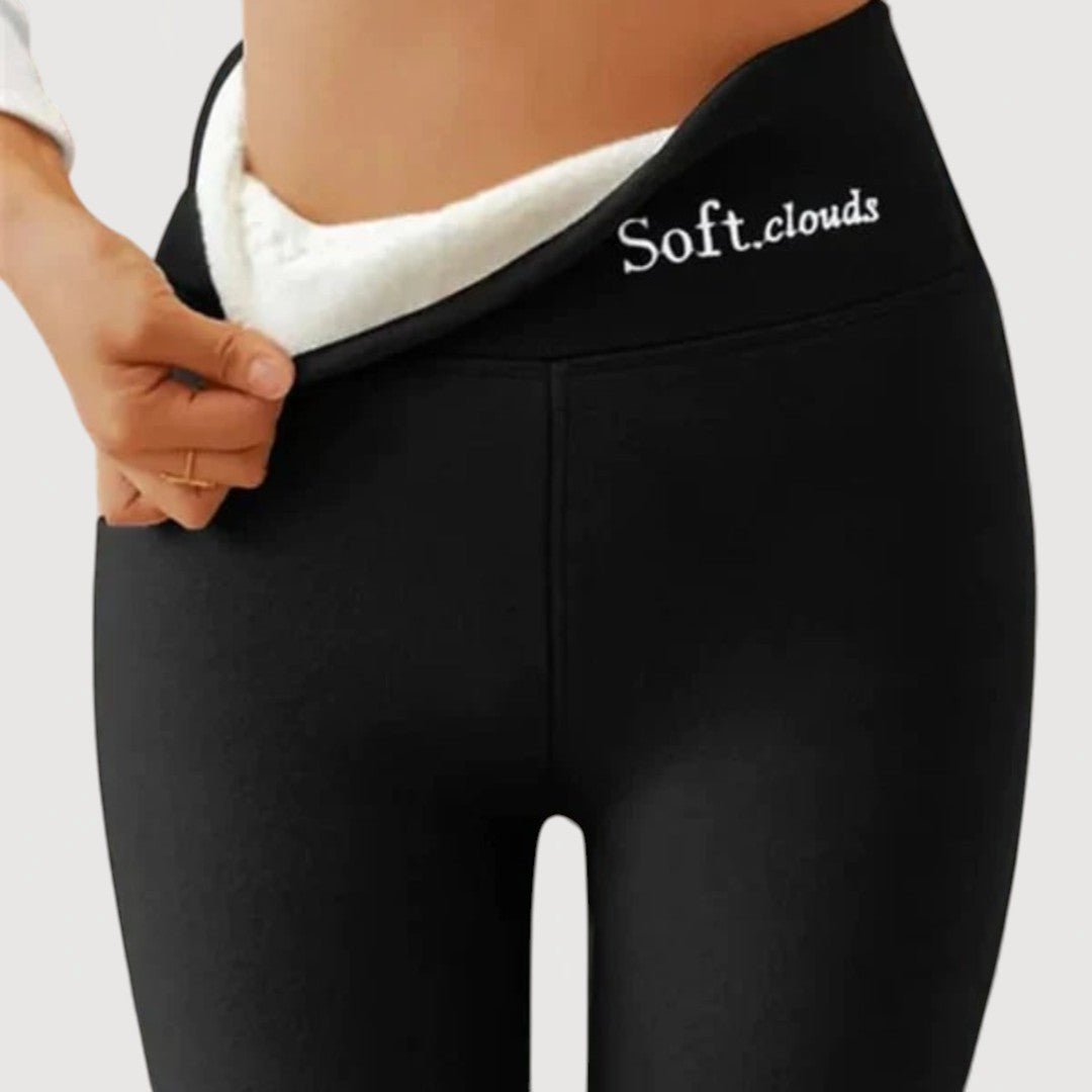 LEILA – COMFORTABLE FLEECE LEGGINGS