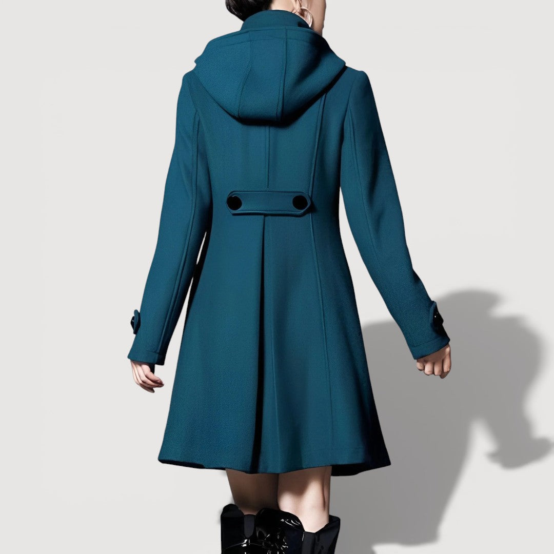 SHAINA – Tailored Sculpted Coat