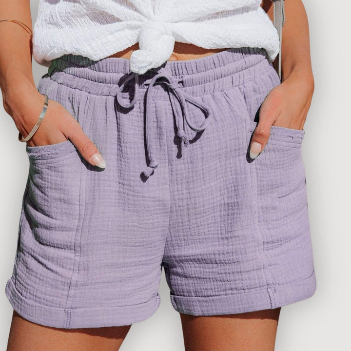 LEXI – RELAXED FIT DRAWSTRING SHORTS