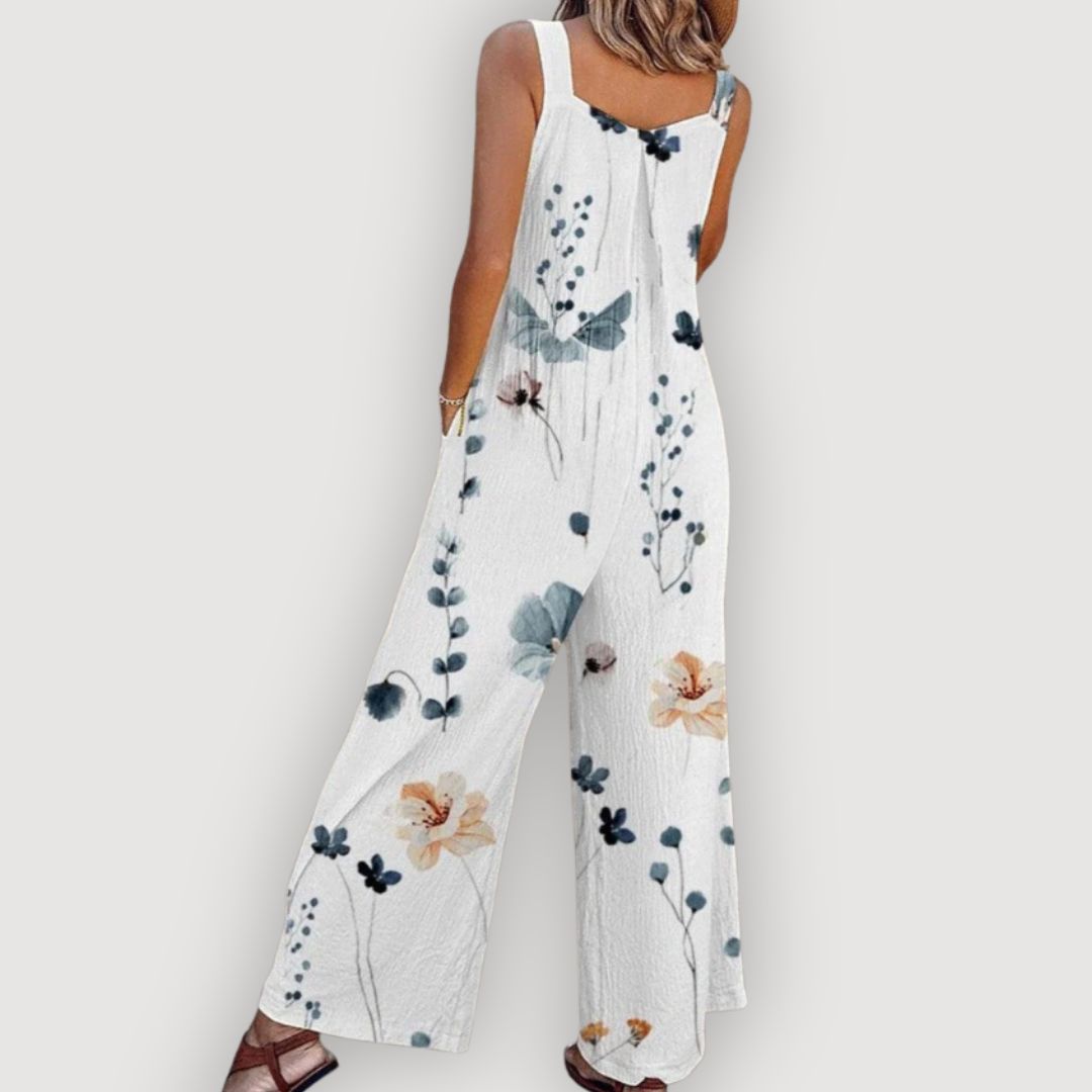 JENICA – Floral Print Jumpsuit
