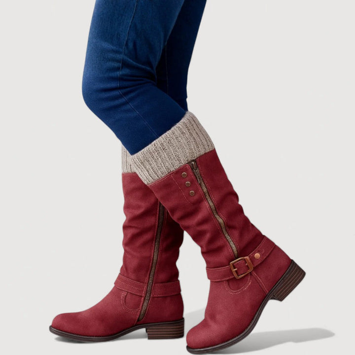 HELENE – Cozy Cuff Boots