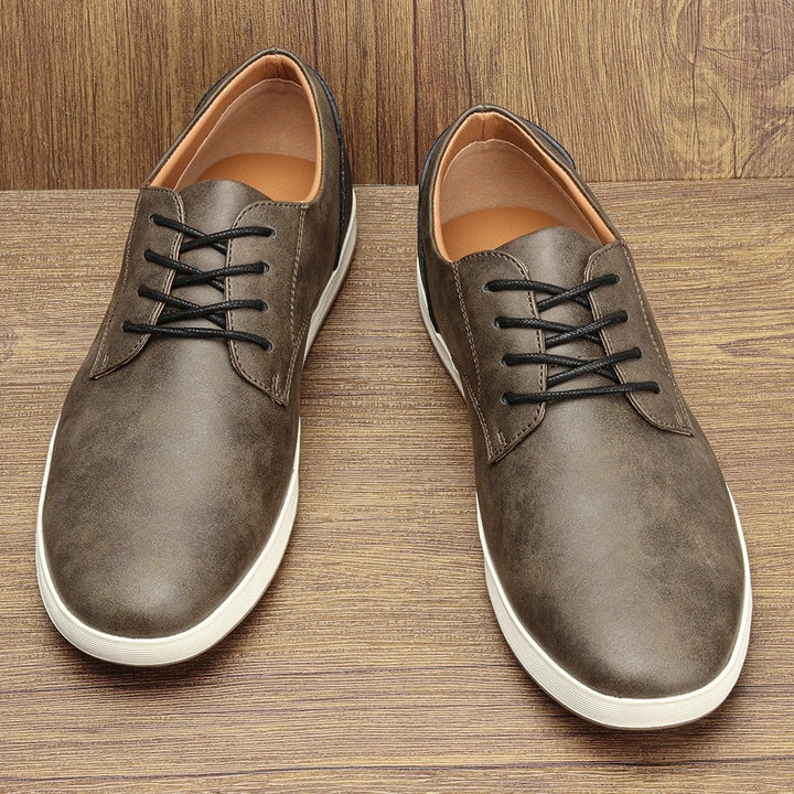 Daxon Leather Athletic Shoes