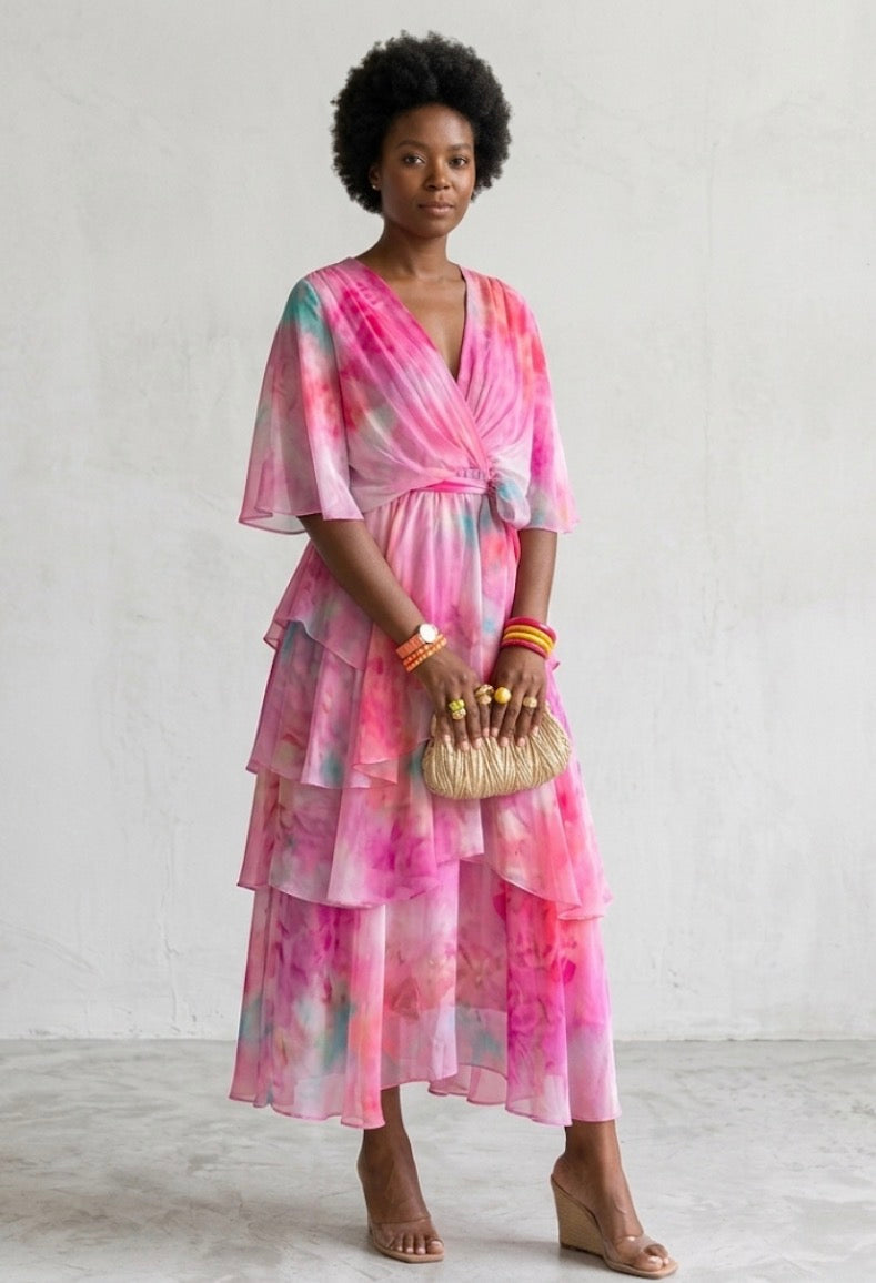 Hayes & Tate™ | Layered Floral Sun Dress