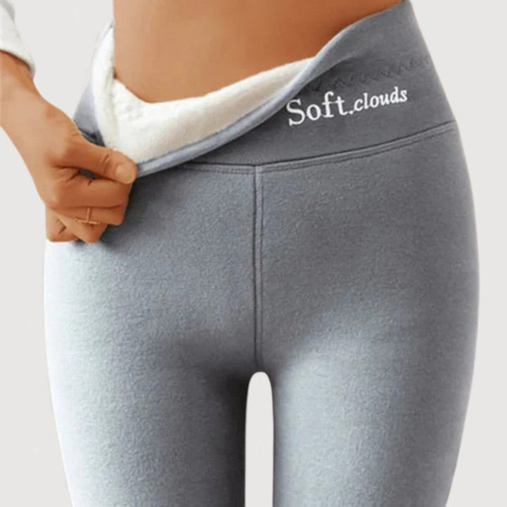 LEILA – COMFORTABLE FLEECE LEGGINGS