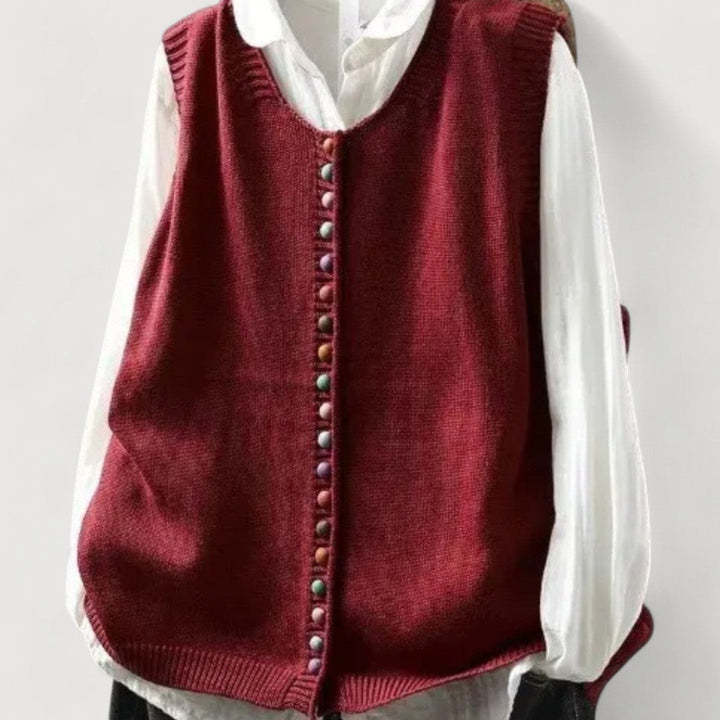 ALINA – TRADITIONAL KNIT VEST