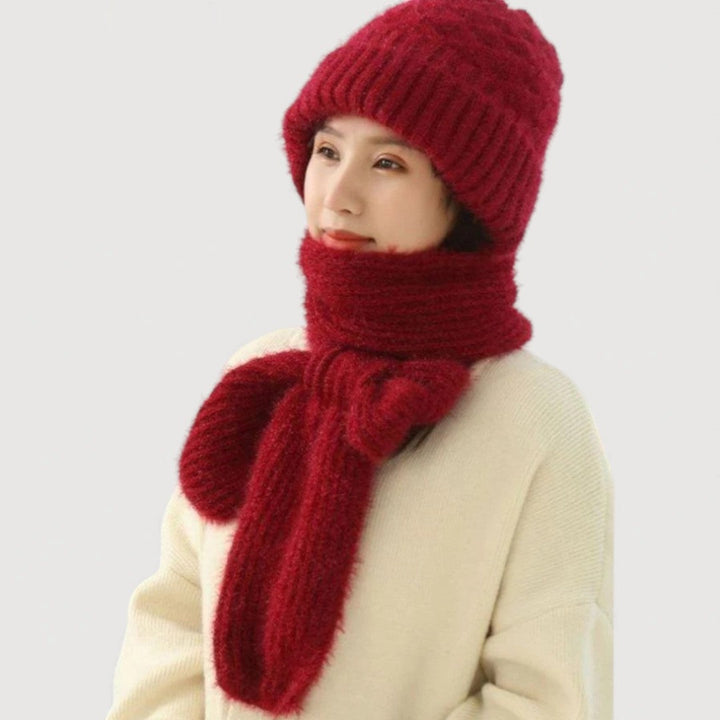 TALIA – HOODED WINTER SCARF