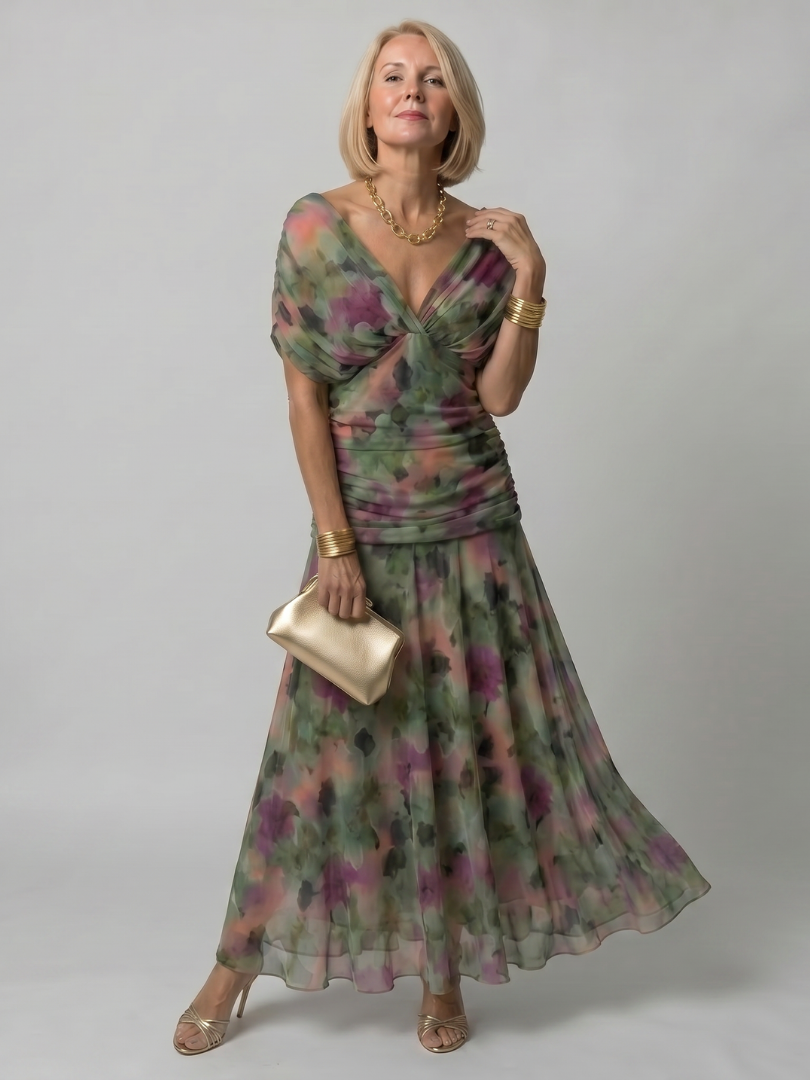 Hayes & Tate™  | Flow Midi Dress
