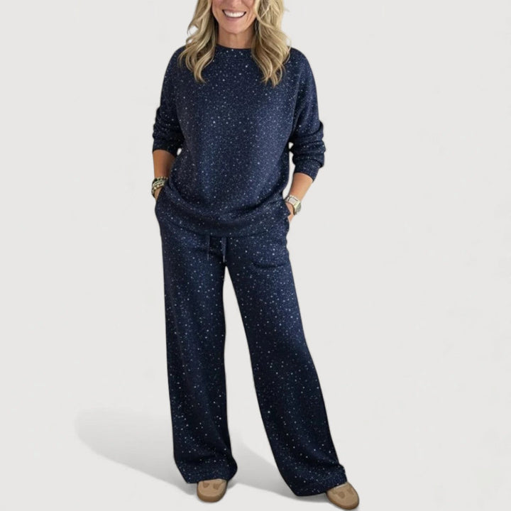 ALENNA – GLITTER LOUNGE SET