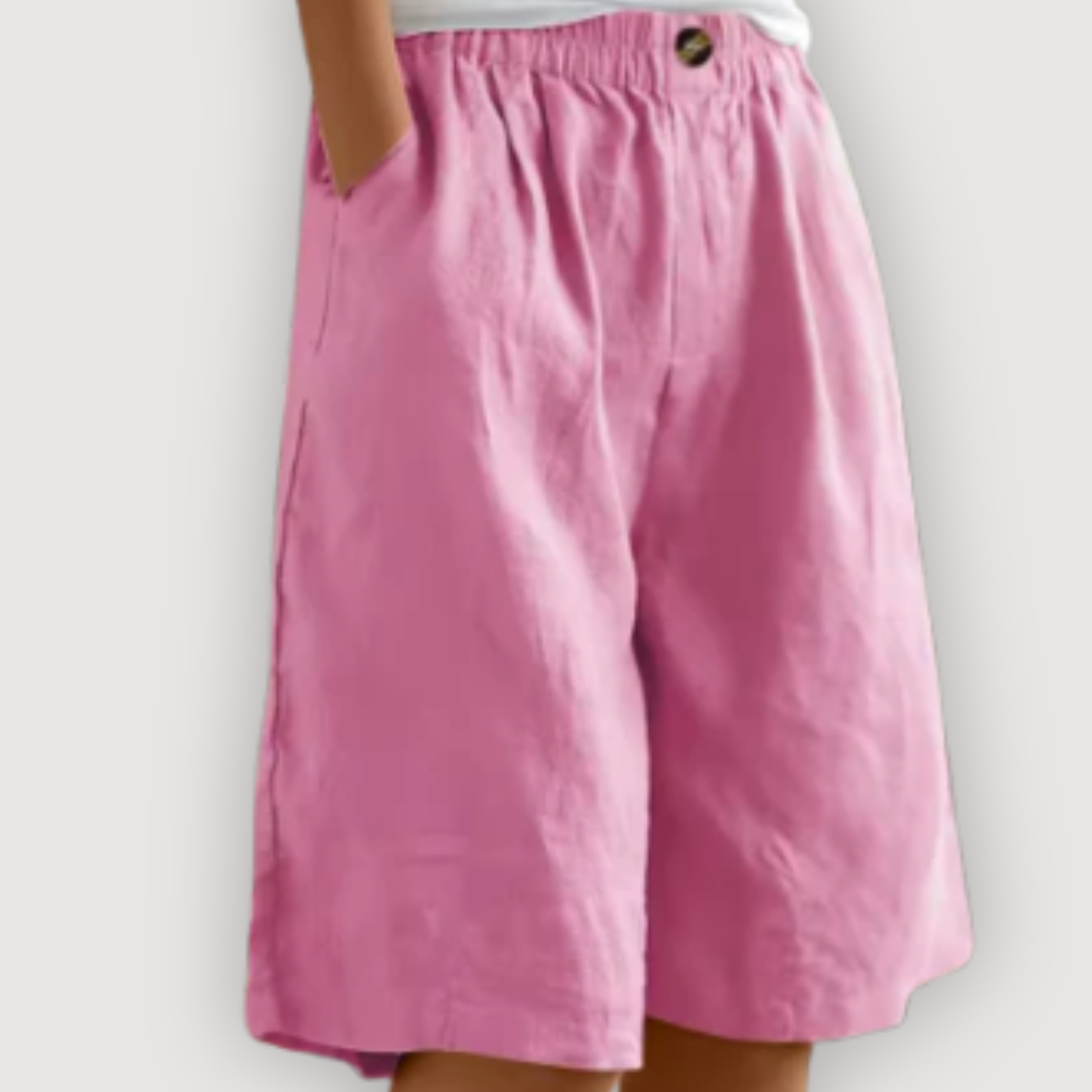 TESSA – Casual Linen Shorts
