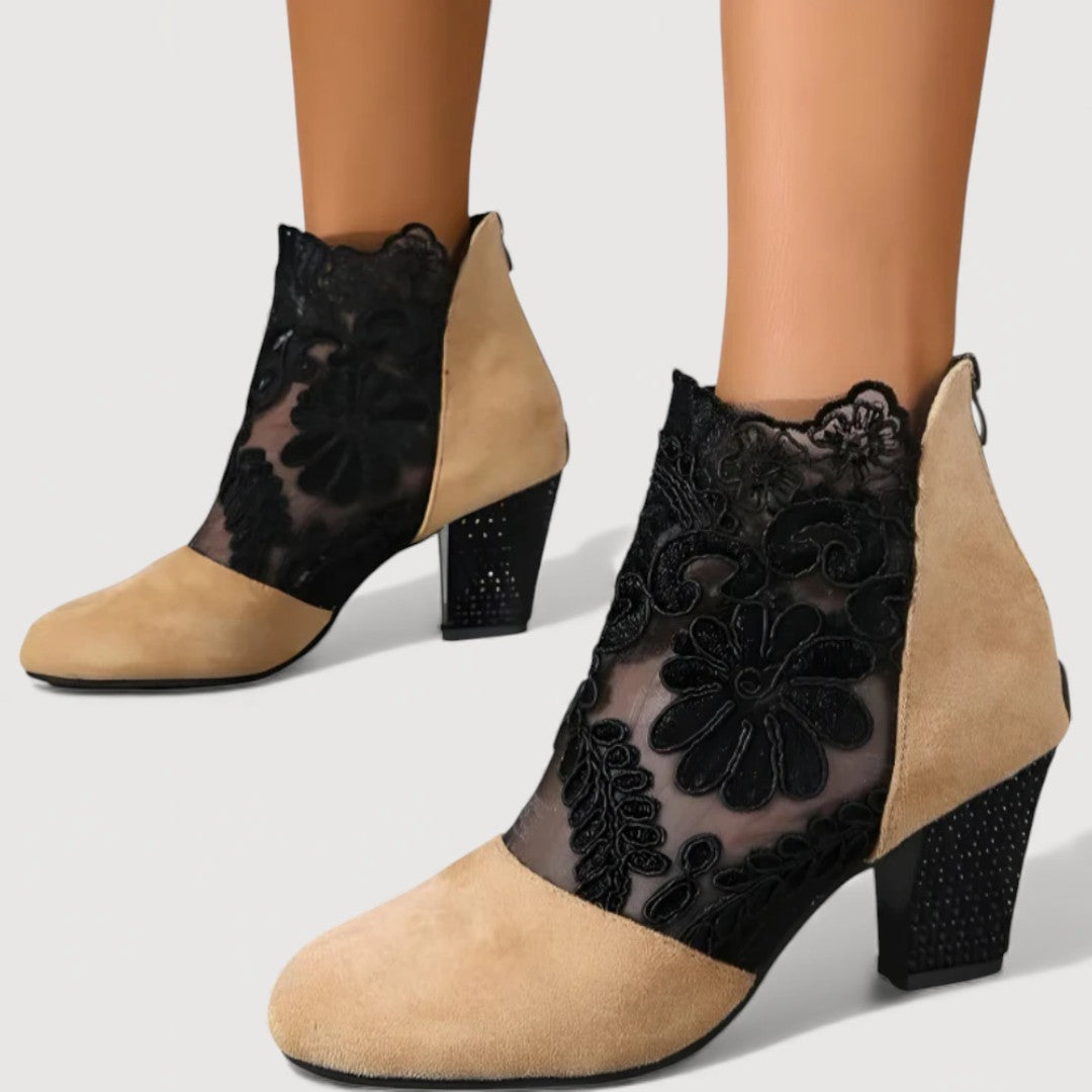 ZARIAH – Chic Lace Heeled Shoes