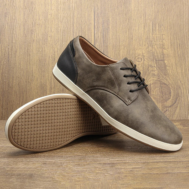 Daxon Leather Athletic Shoes