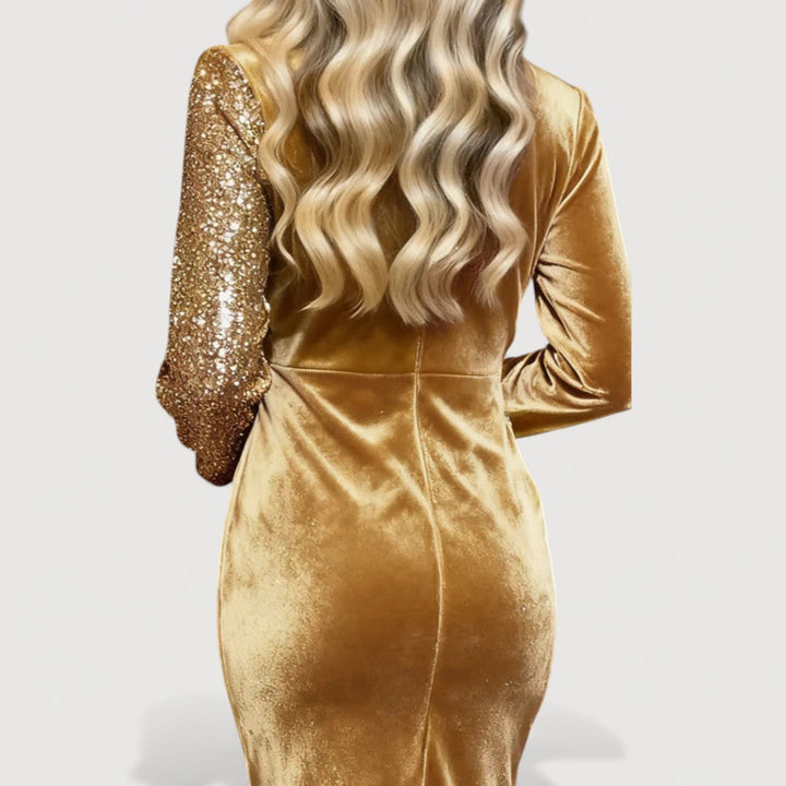 DARA – Flowing Drape Dress