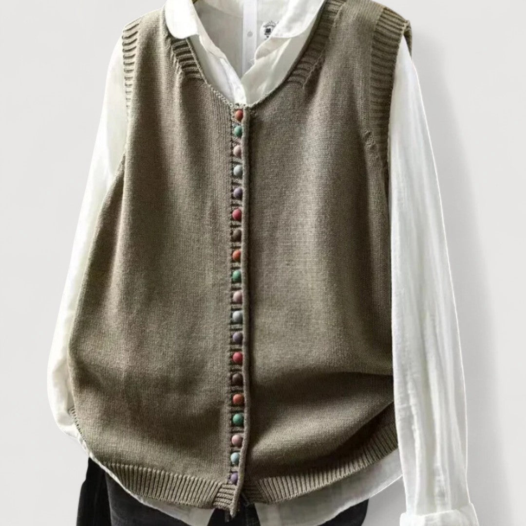 ALINA – TRADITIONAL KNITTED VEST