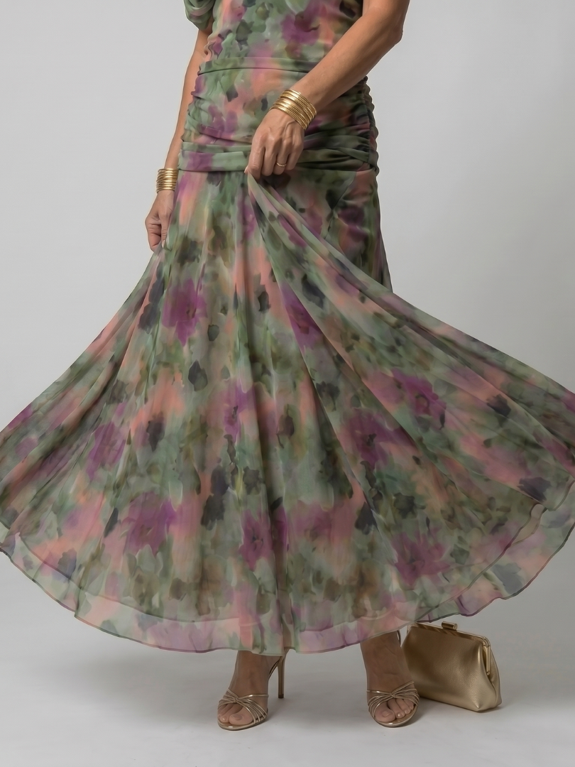 Hayes & Tate™  | Flow Midi Dress