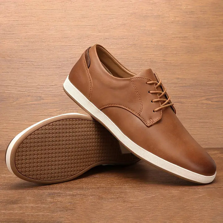 Daxon Leather Athletic Shoes