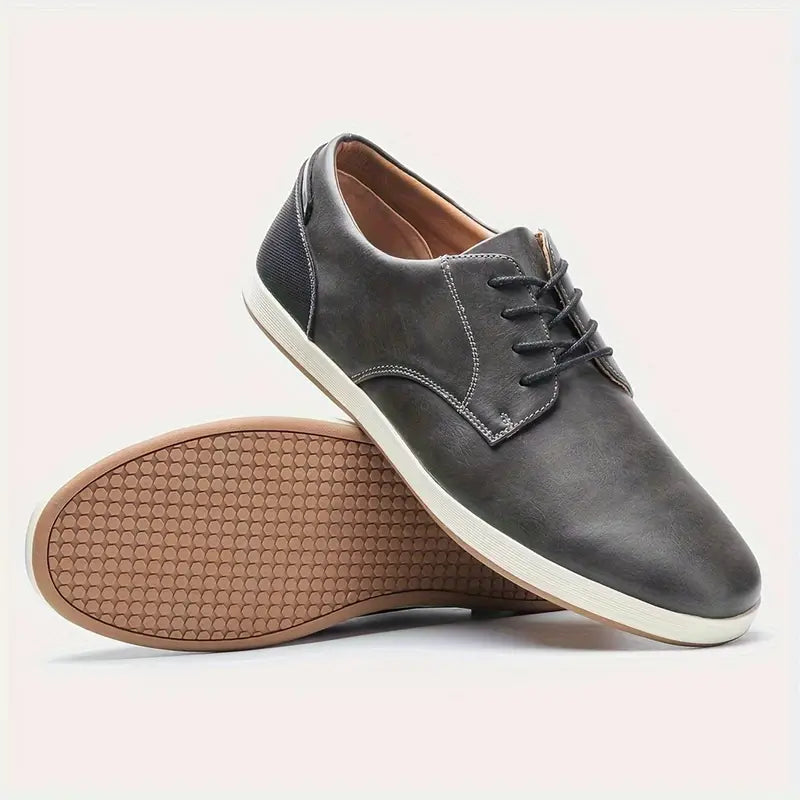 Daxon Leather Athletic Shoes