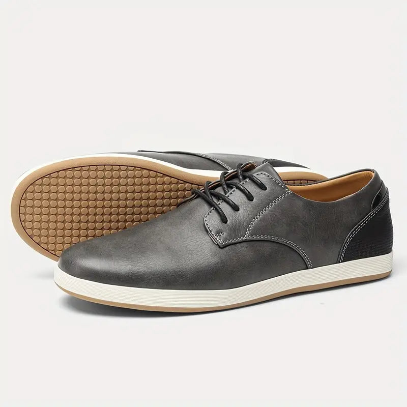 Daxon Leather Athletic Shoes