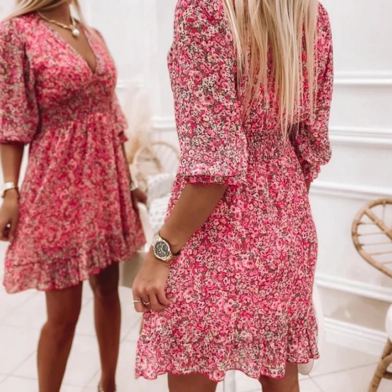 Keely | Elegant Floral Dress