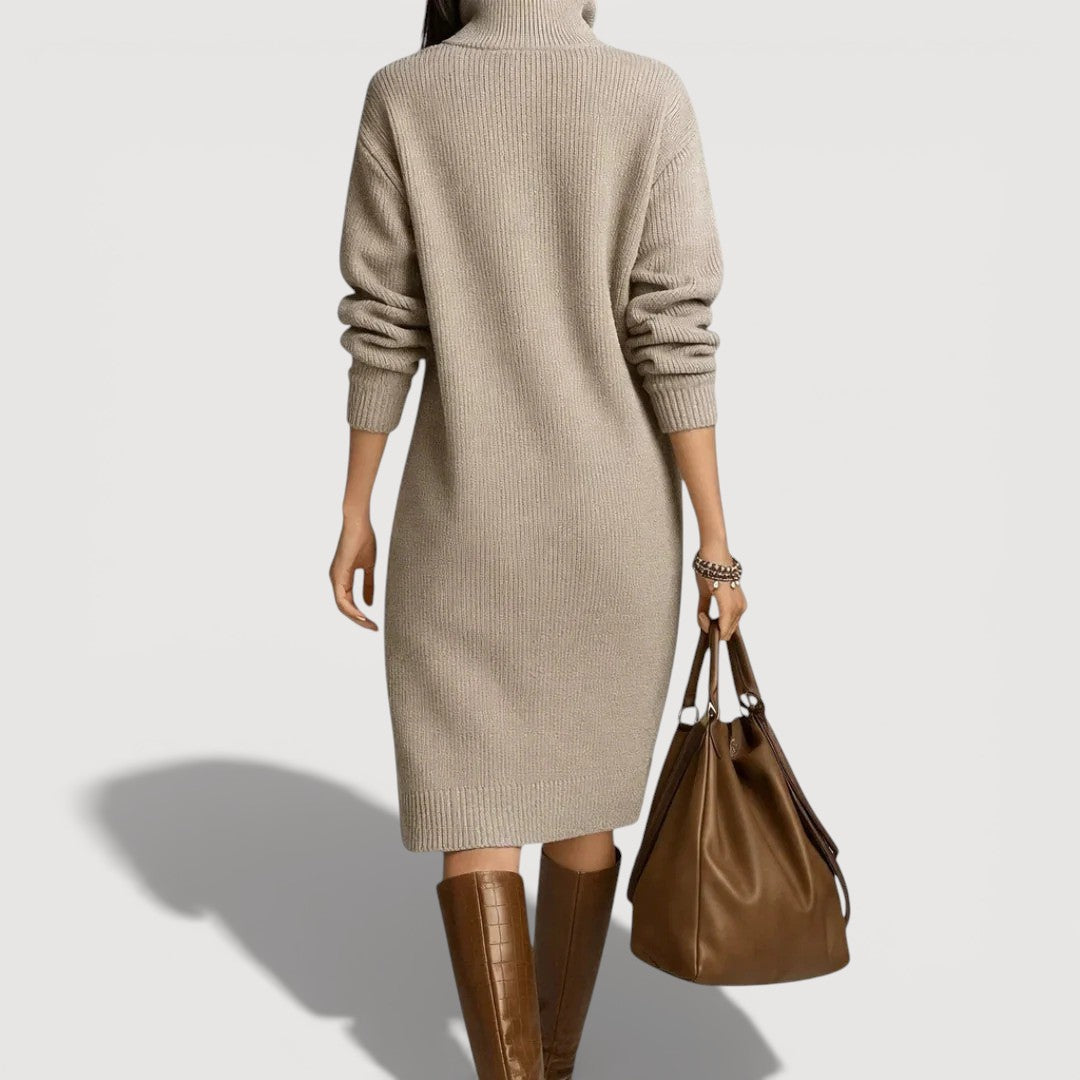 ALESSIA – COMFORTABLE KNIT DRESS