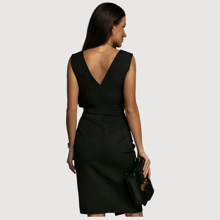 LENA – Sophisticated Midi Dress